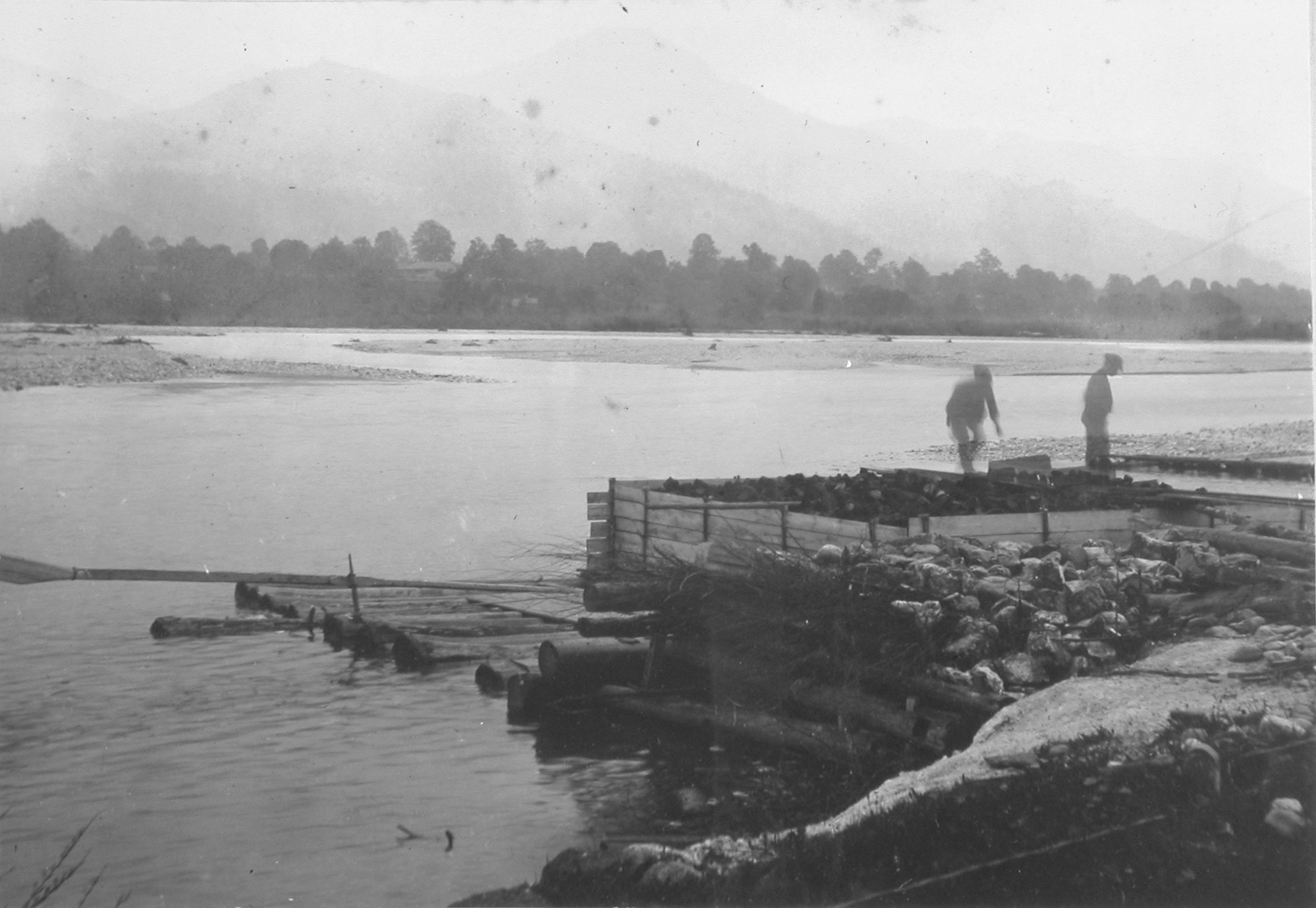 Floß um 1913