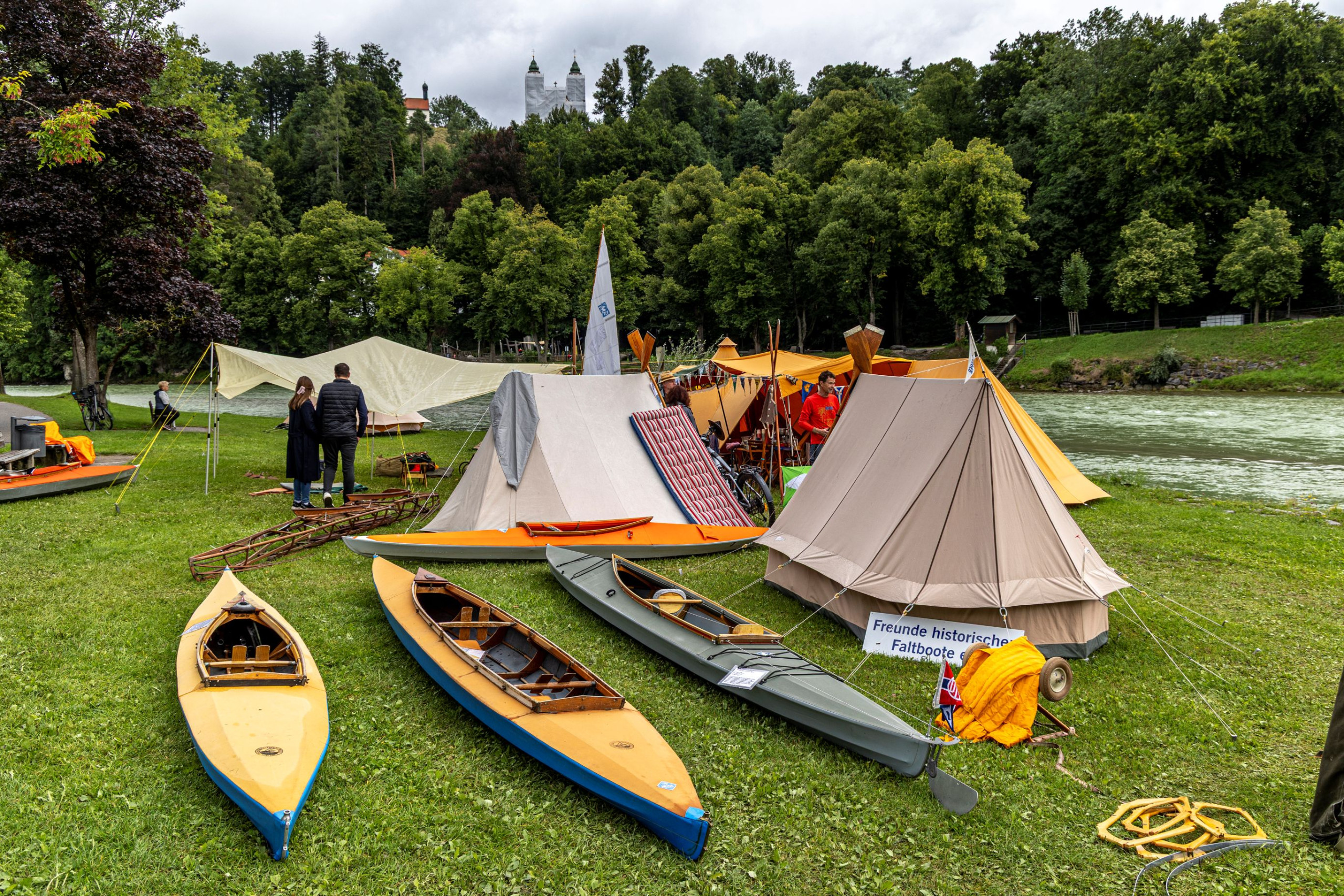 100 Jahre Pionier-Faltboot: Regatta-Impressionen
