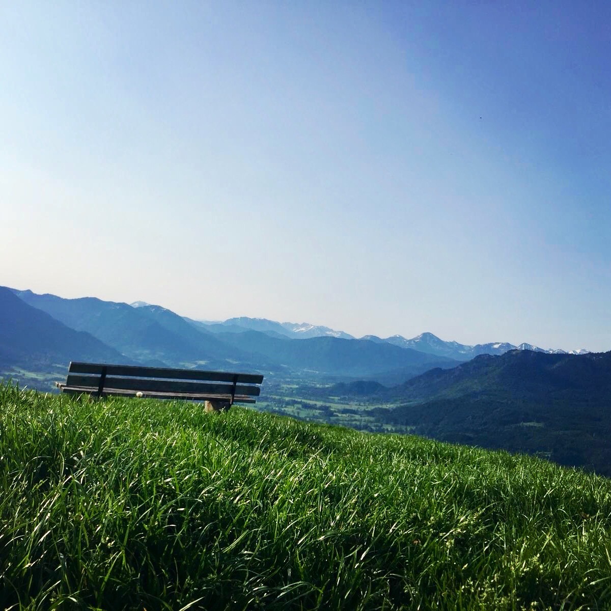 Ausblick in die Berge