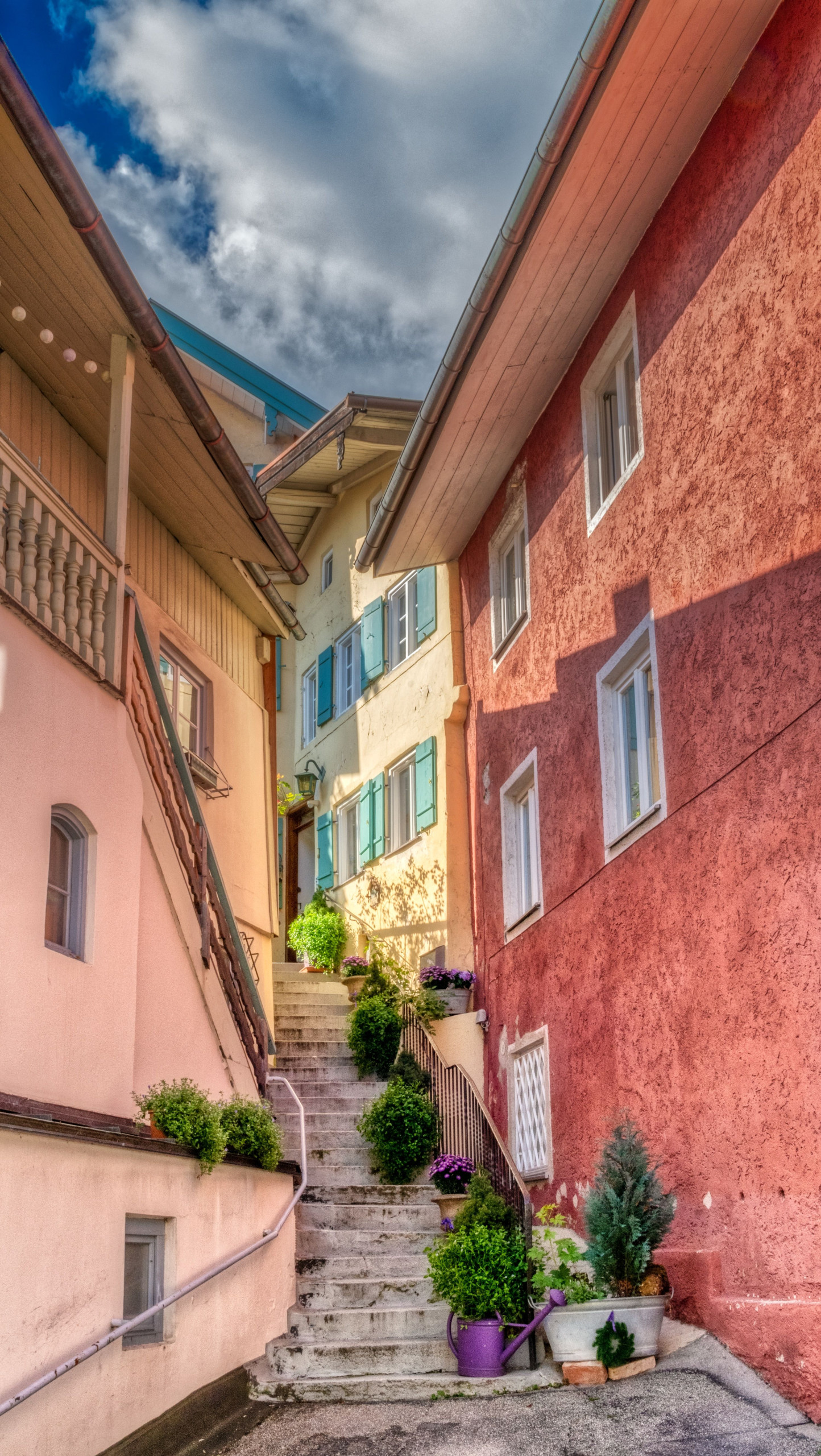 Gasse in Bad Tölz