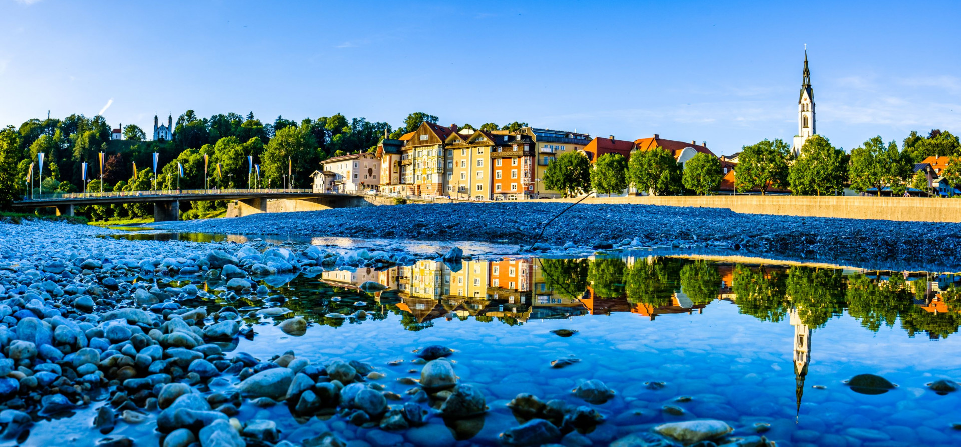 Isar in Bad Tölz