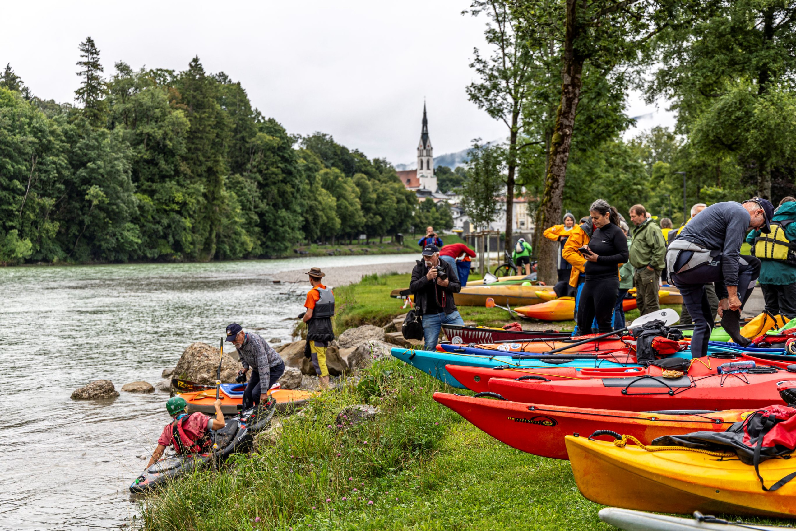 100 Jahre Pionier-Faltboot: Regatta-Impressionen