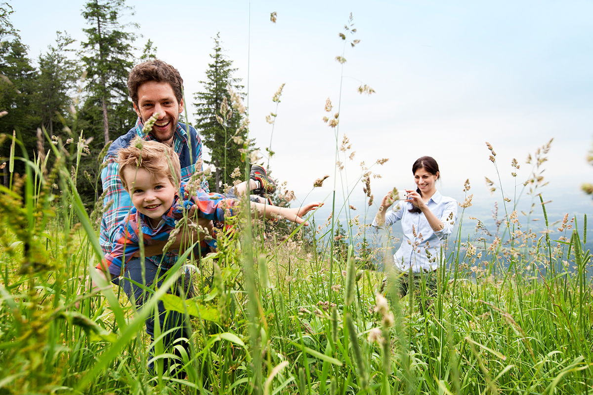 Familiengaudi auf dem Blomberg