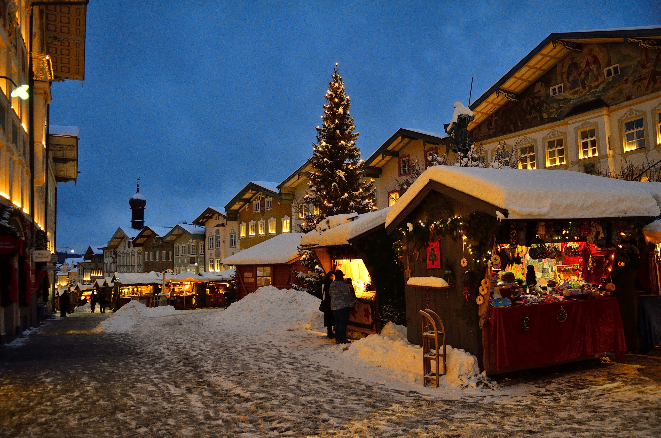 Tölzer Christkindlmarkt, Marktstrasse Bad Tölz  