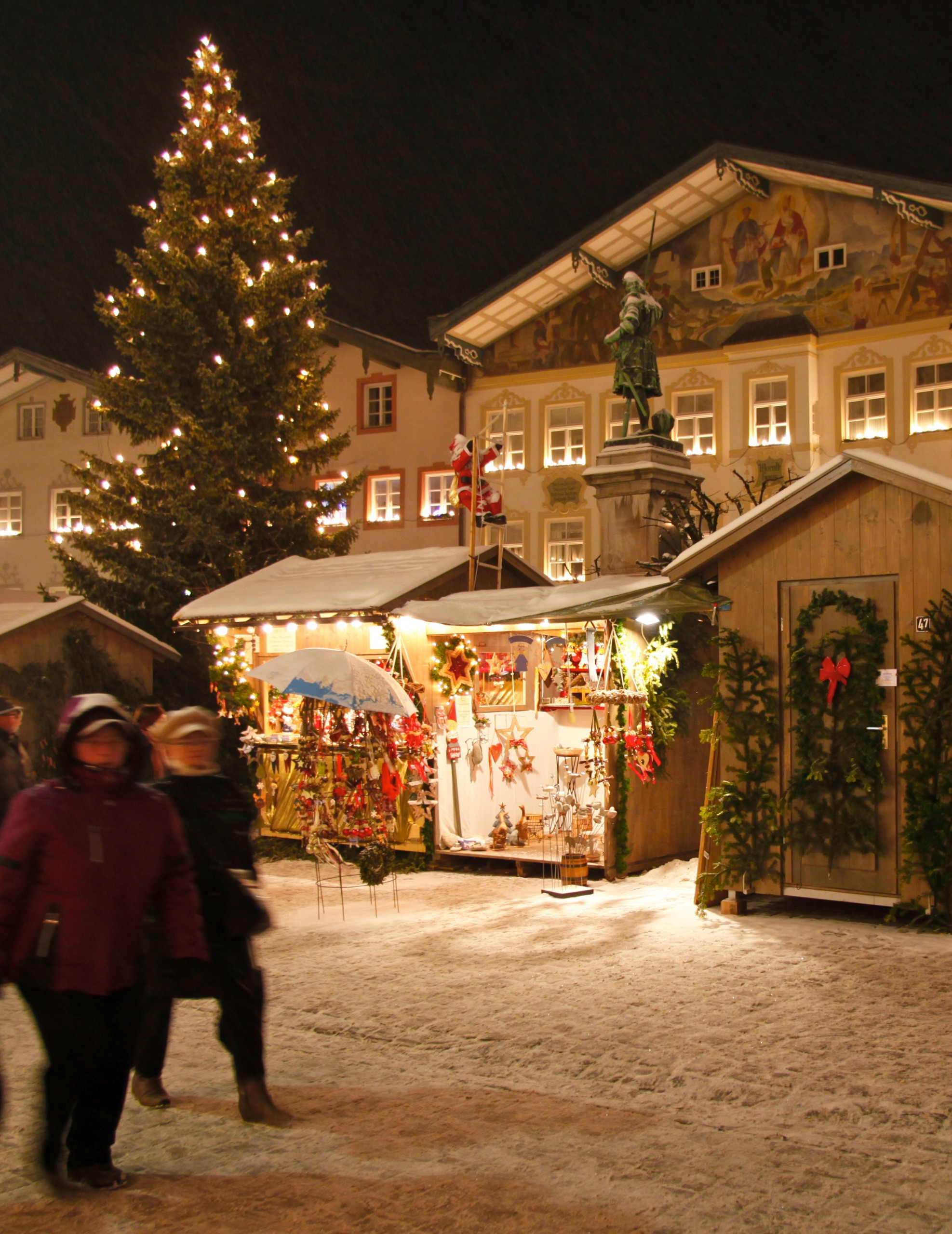 Tölzer Christkindlmarkt, Marktstrasse Bad Tölz  