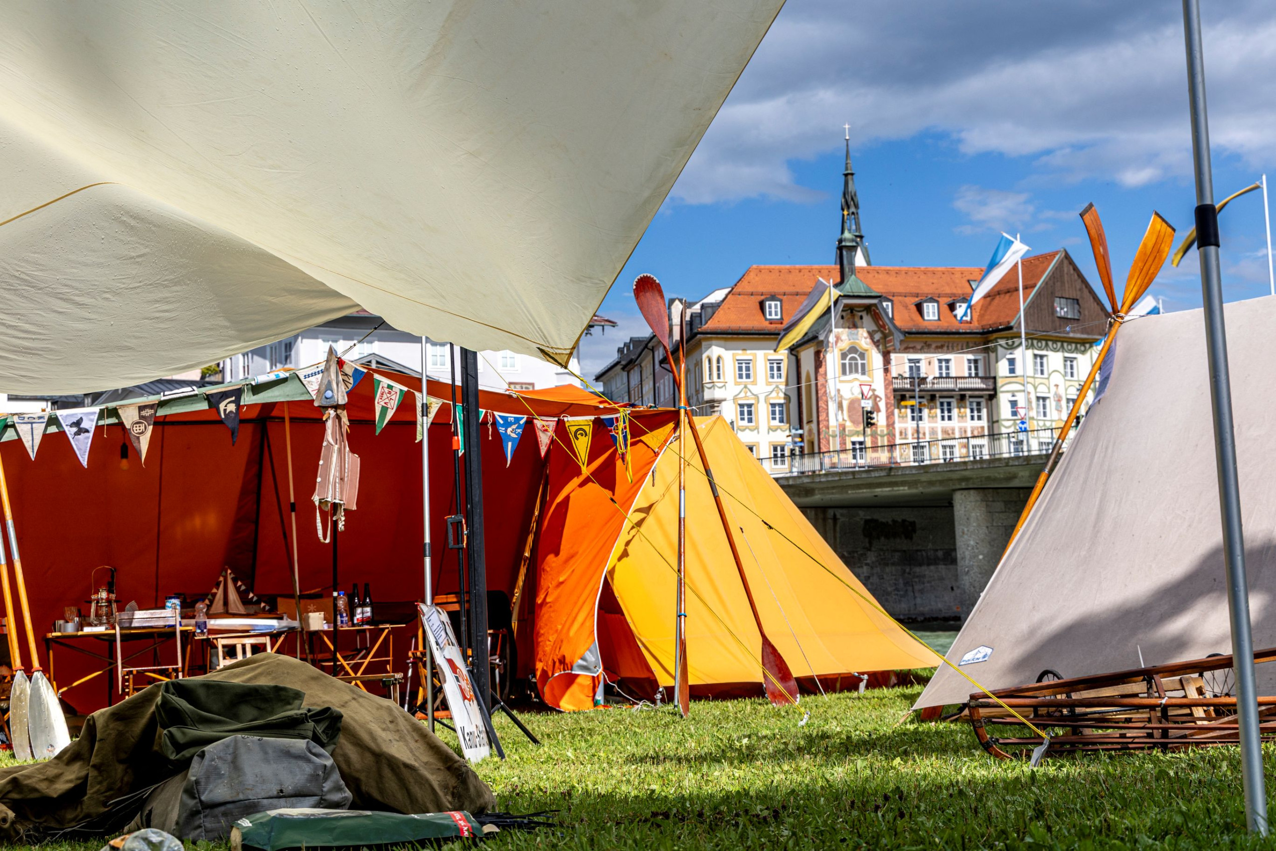 100 Jahre Pionier-Faltboot: Regatta-Impressionen