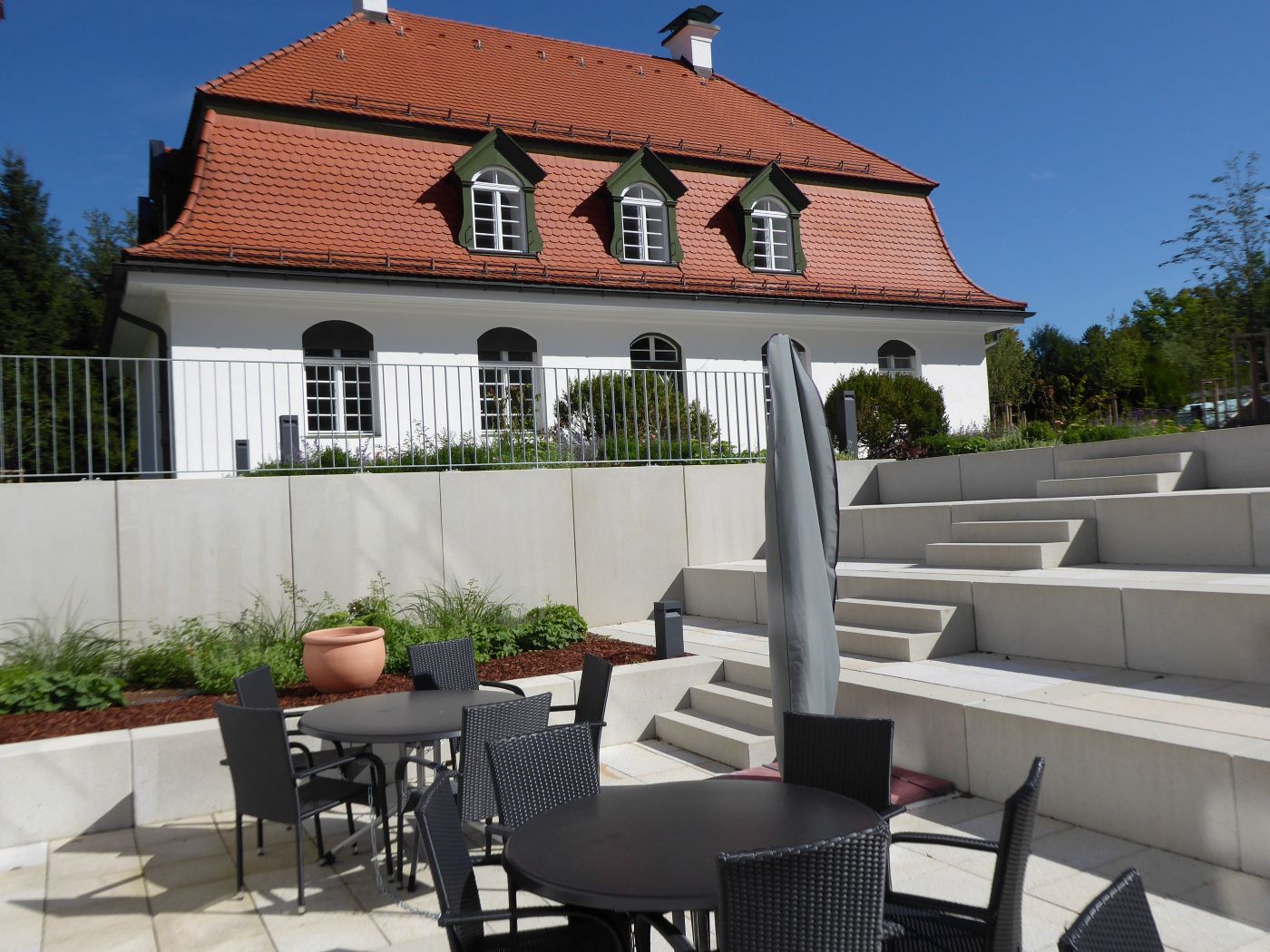 Villa Riesch, Terrasse, Arena Villa Riesch, Terrasse, Arena