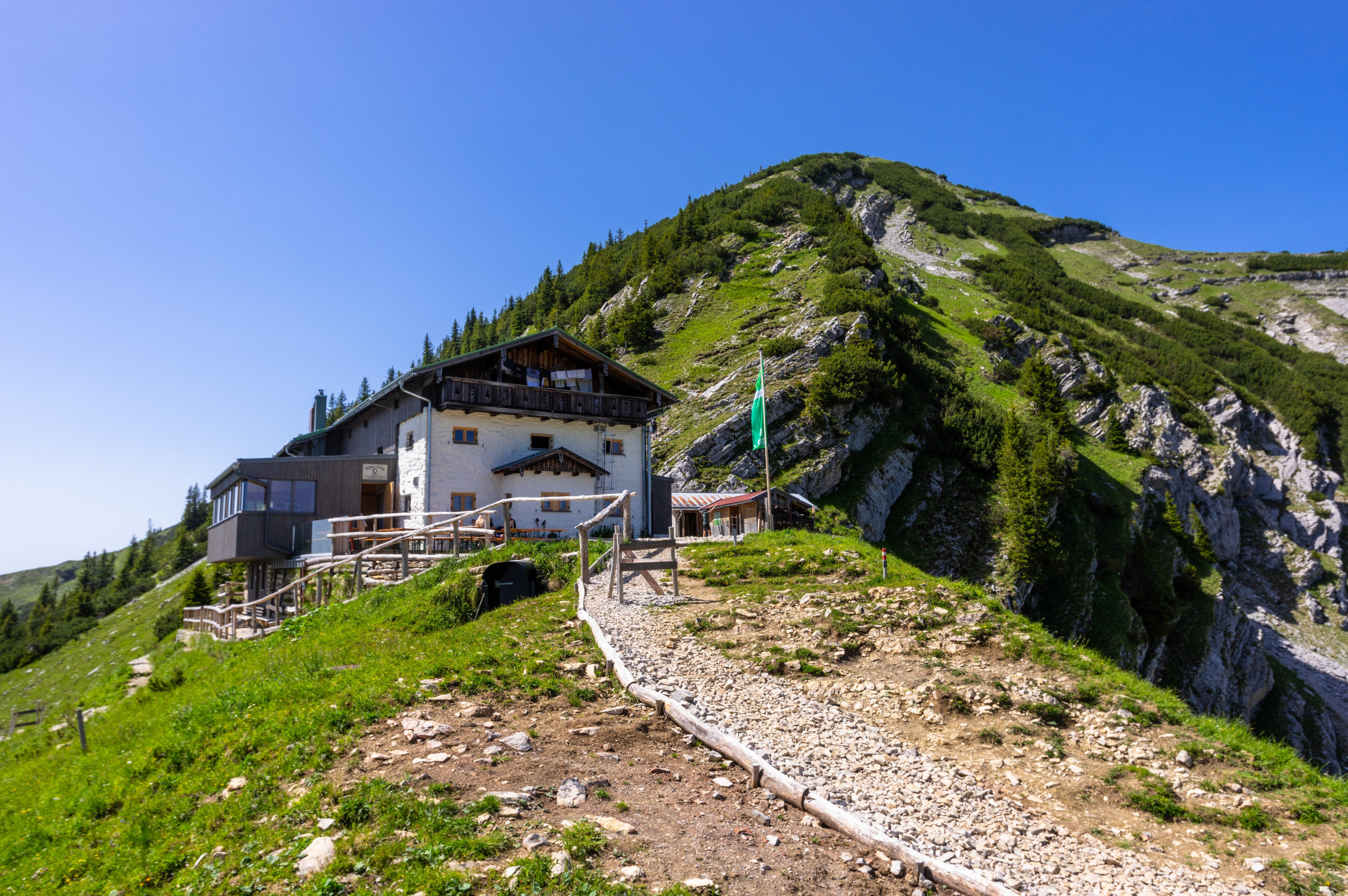 Tölzer Hütte am Scharfreuter