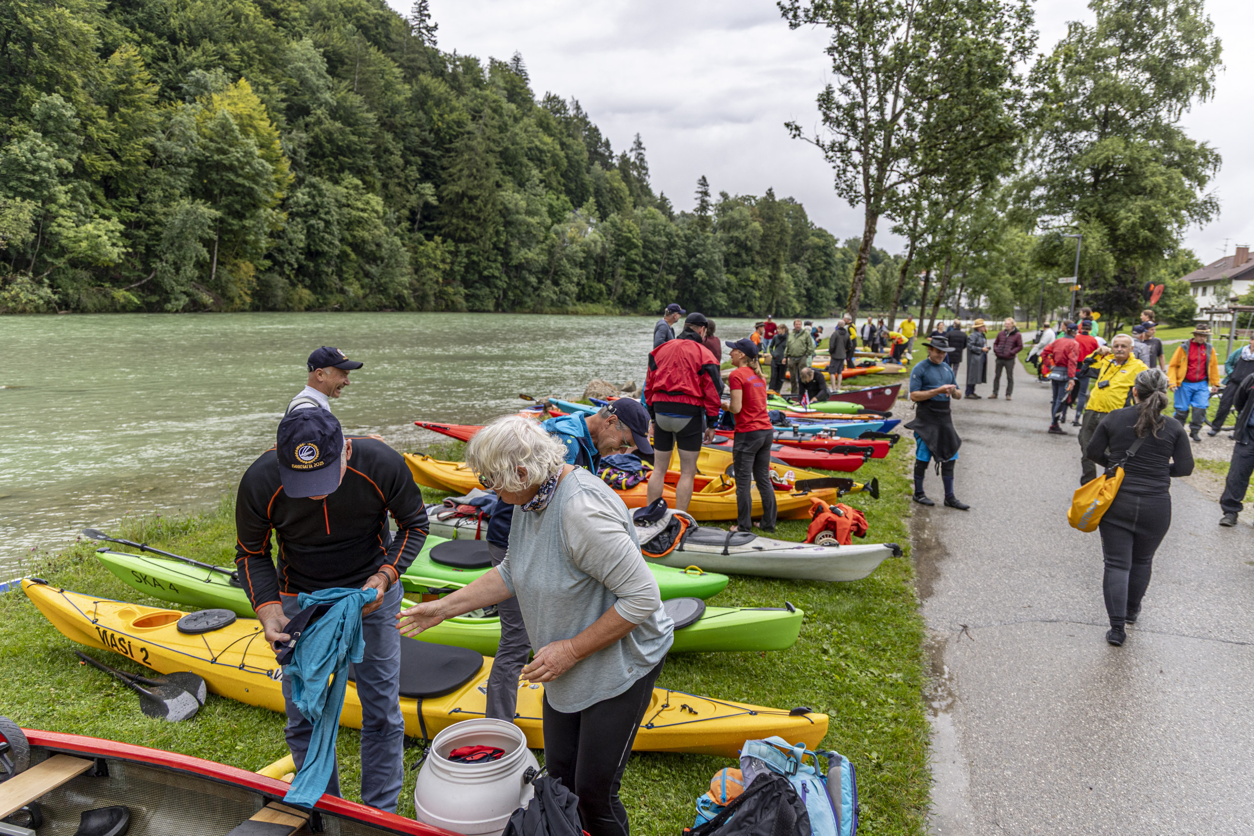 100 Jahre Pionier-Faltboot: Regatta-Impressionen