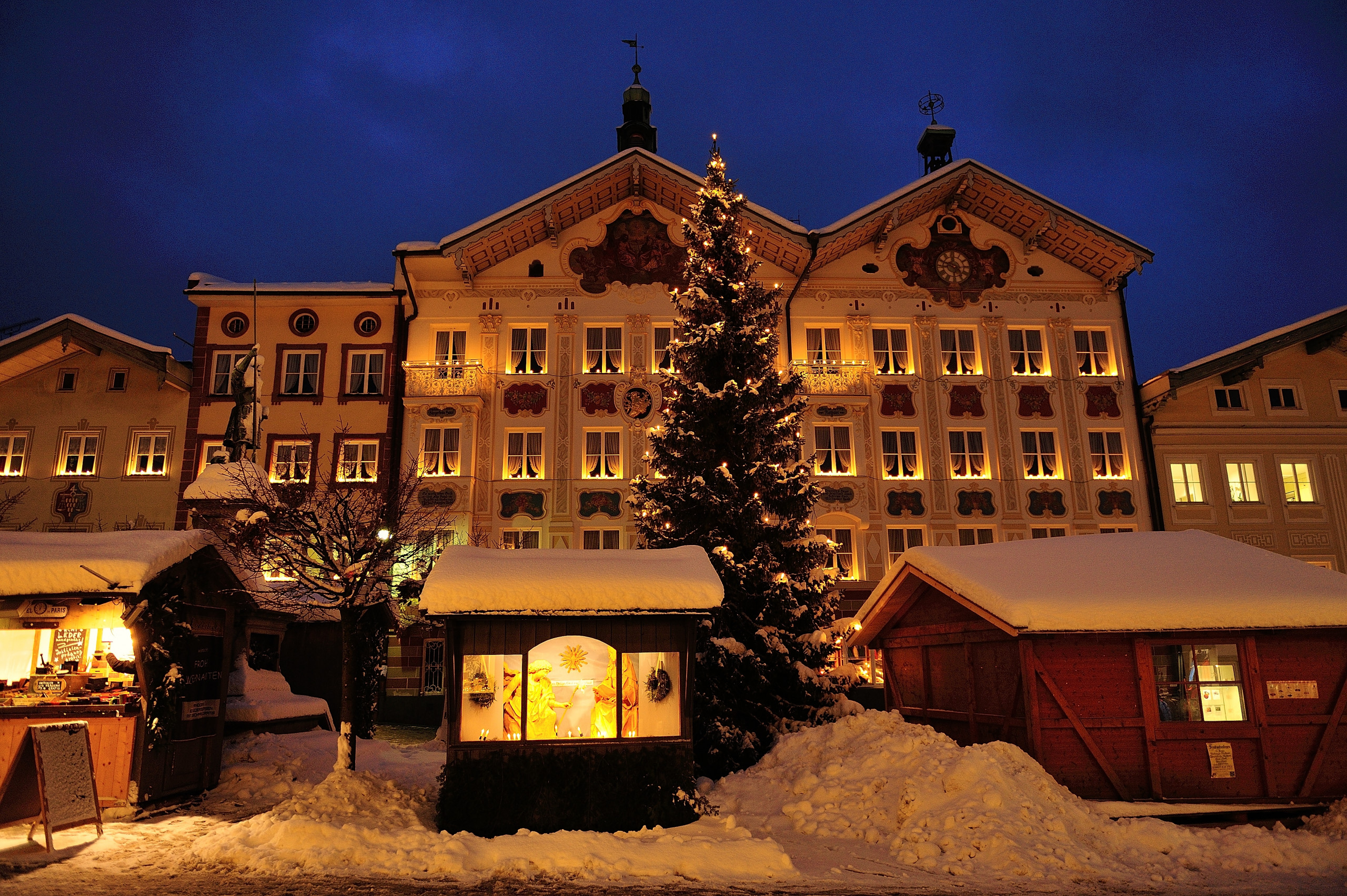 Tölzer Christkindlmarkt, Marktstrasse Bad Tölz  